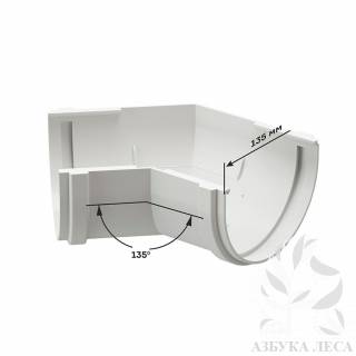 Угол желоба 135° Пломбир Docke Pemium