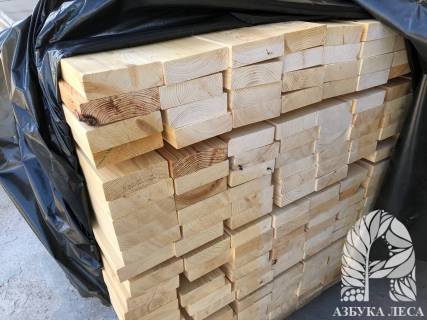 Доска сухая строганная 45х145х6000 сорт ВС