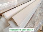Уголок деревянный 50х50х2500 мм окрашенный (под заказ)
