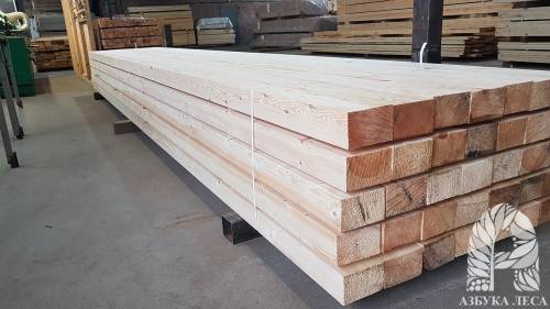 Брус сухой каркасный 90х140х6000