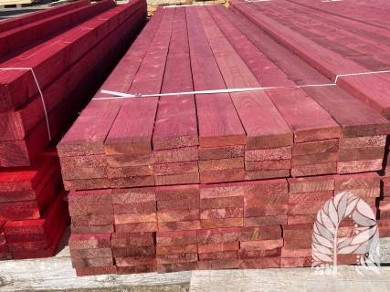 Доска 40х150х6000 мм антисептированная. Огнезащита (красный)