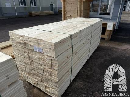 Доска сухая строганная 20х95х3000 сорт АВ