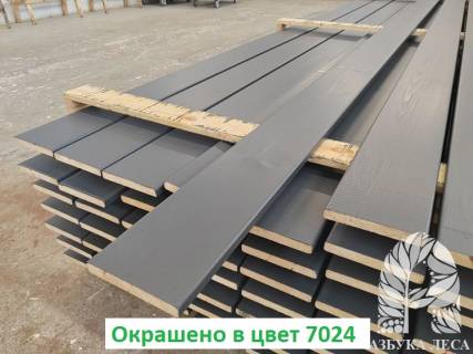Планкен прямой 20х145х6000 окрашенный