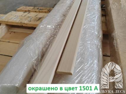 Нащельник 30х2500 гладкий бессучковый, окрашенный