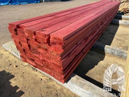 Доска сухая каркасная 45х195х6000 антисептированная Огнезащита (красный)