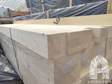 Брус клееный 100х100х6000