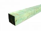 Брус 100х100х6000 мм антисептированный Биозащита (зелёный)