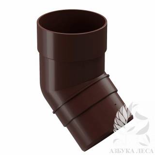Колено 45° Шоколад Docke Pemium