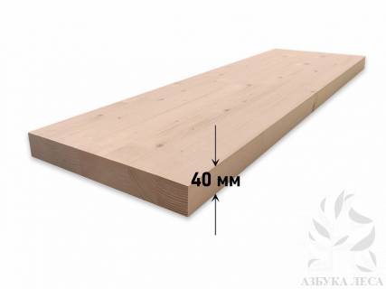 Мебельный щит / Тетива 40х300х4000
