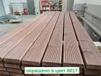 Террасная доска Хвоя 36х140х6000 АВ вельвет, окрашенная