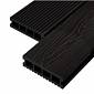 Террасная доска Decking Urban 150х24х4000 0,6м2 графит (Жженый Кедр)
